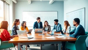 Enhance your career with professional training at CareerSprints.com in a dynamic office setting.