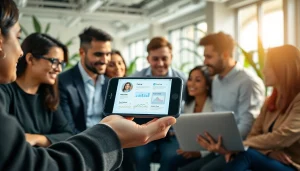 Team using mobile crm to enhance customer relationship management efficiently.