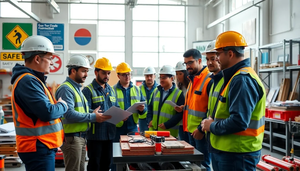 Learn construction safety training colorado with engaging and diverse trainees in a professional setting.