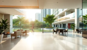 Showcasing Tampines St 95 EC luxury executive condominium features and communal spaces.