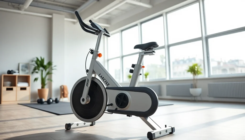 exercise bike manufacturer showcasing innovative design in a modern home gym