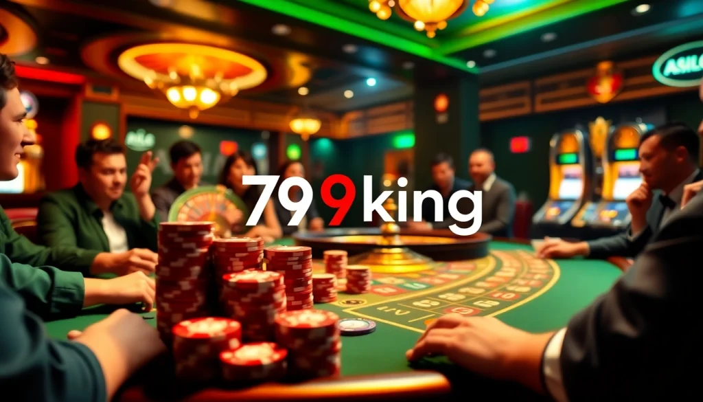 Play thrilling games at 79king's vibrant online casino filled with excitement and luxury.