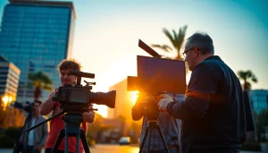 Engage with the leading Video Production Company Phoenix in an urban creative environment, capturing cinematic moments.