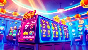 Petanitoto menarik perhatian dengan mesin slot yang berwarna-warni dan menyenangkan.