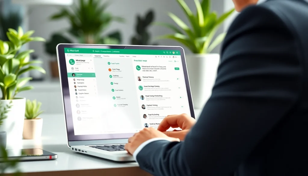 Understanding What is a CRM for WhatsApp through a professional workspace integration image.