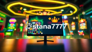 Menampilkan permainan online Istana777 dengan antarmuka cerah dan menarik.
