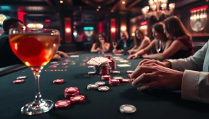 Experience the thrill of casino gaming at https://casinodeets.com with an engaging poker scene.