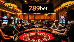 Enjoy high-stakes action at 789bet casino with vibrant games, roulette tables, and diverse players.
