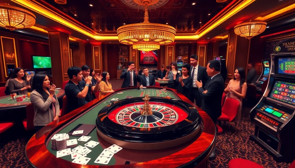 Experience the thrill of 7m cn with active players at a luxury roulette table.