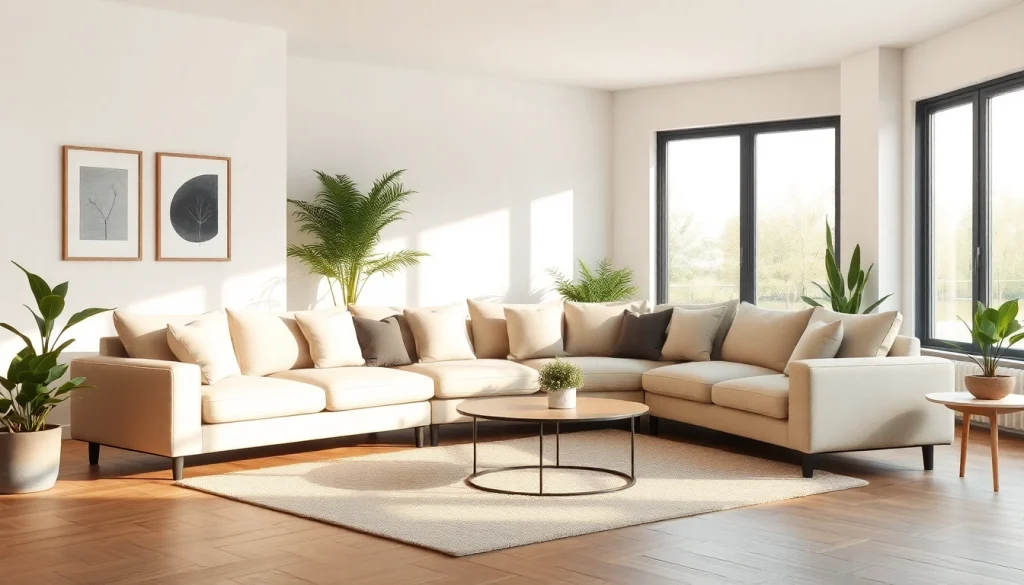 Explore a stylish corner sofa showcased in a modern living room at https://corner-sofas.co.uk.