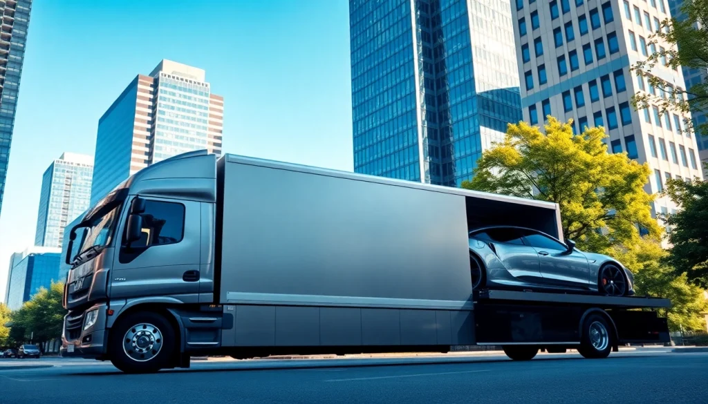 Transport luxurious vehicles safely with https://luxuryautocarriers.com in a premium enclosed truck.