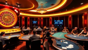 Marvelbet offers an exciting casino atmosphere with vibrant games and welcoming tables.