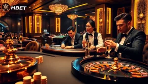 Experience the luxury of Clube VIP HHBET in an exclusive casino environment with elegant gambling features.