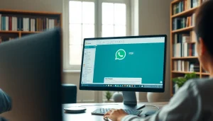 Exporting WhatsApp chats to PDF using https://chattopdf.app on a computer screen.