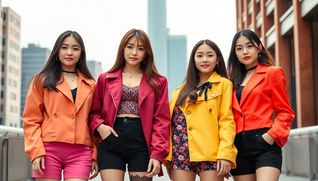 Celebrate the stunning blackpink members by showcasing their unique styles and personalities.