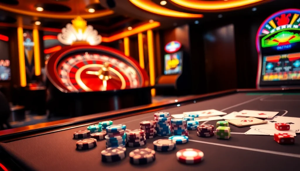 Experience the thrill of online gambling at https://ok88.tech/ with vibrant casino games and action.