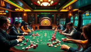 Experience high-stakes gambling at https://febet8.com with vibrant poker games and excitement.