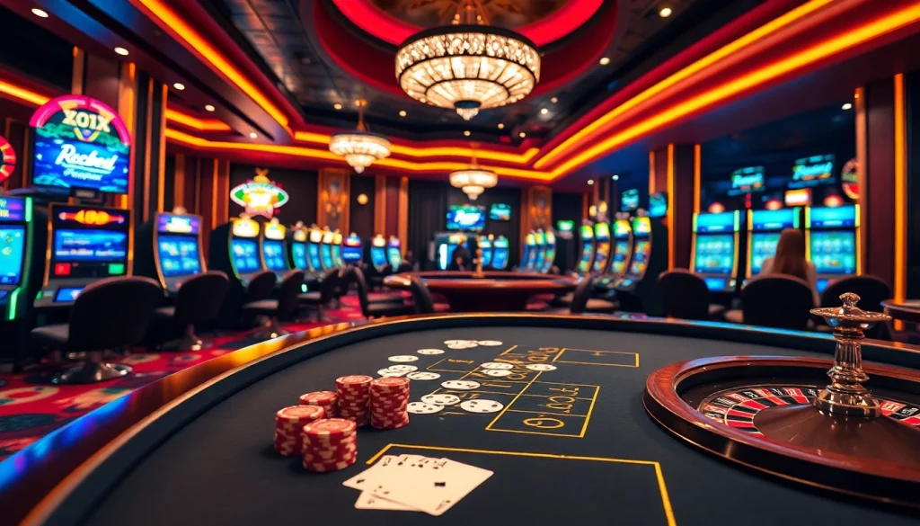 Experience the hidden wiki official in a vibrant casino atmosphere, featuring poker chips and a roulette wheel.