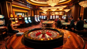 Experience the thrill of winning at xx88 win in this vibrant casino scene.