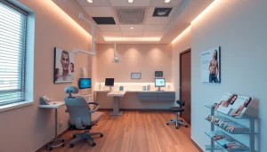 包茎手術 おすすめクリニックの内観。患者を迎える温かい雰囲気を示す。