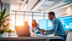 展示提升生产力与协作的 WPS 工具的创新办公空间。