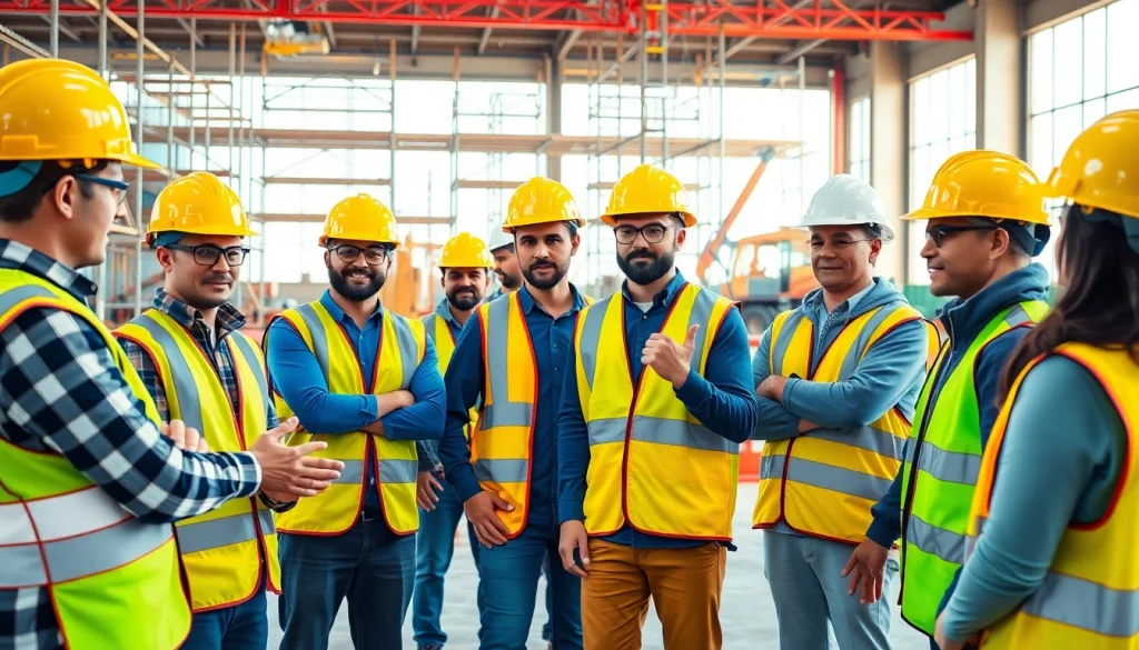 Enhance construction safety training skills with hands-on learning at a vibrant construction site.