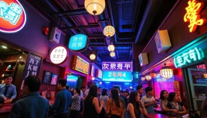 활기찬 바와 생동감 넘치는 노래방이 있는 역동적인 제주도유흥 밤문화.