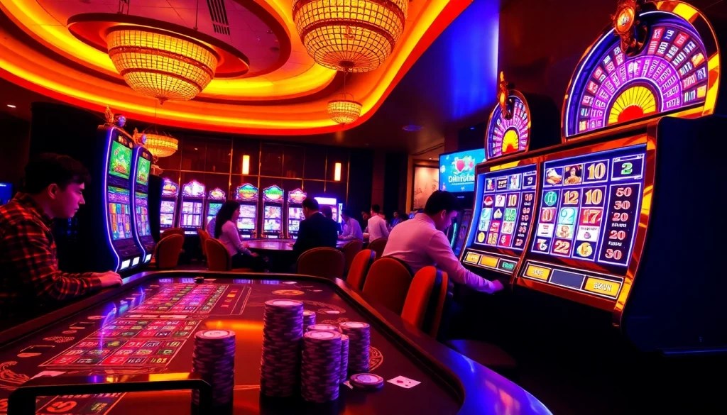 Rasakan sensasi menang di Slot Server Thailand dengan visual kasino yang hidup dan kegembiraan permainan.