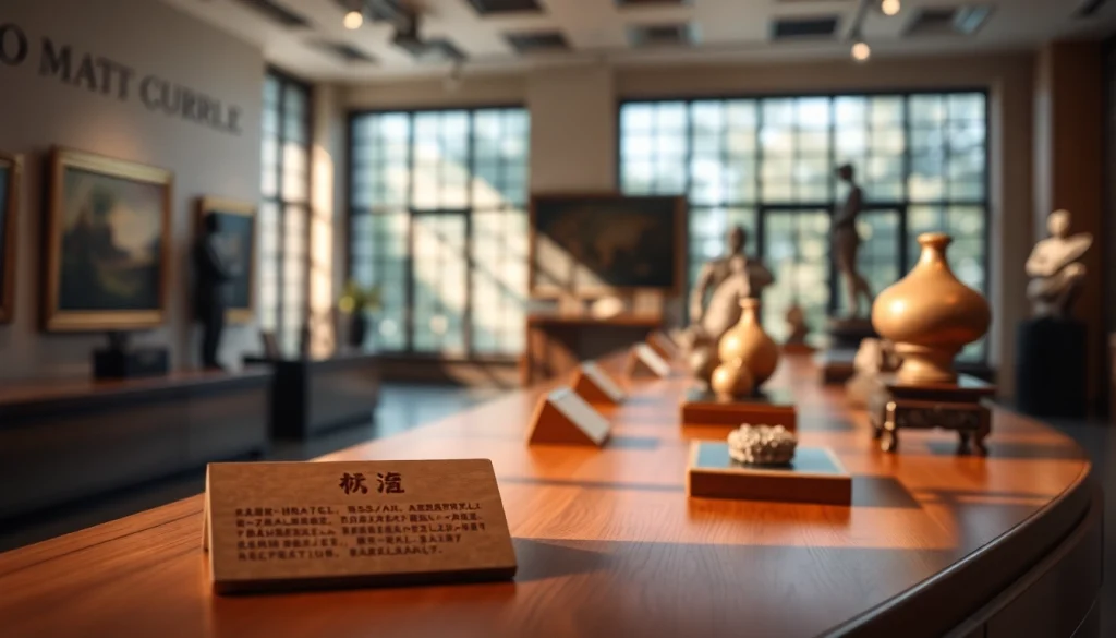 레플리카의 디테일한 조형물 전시