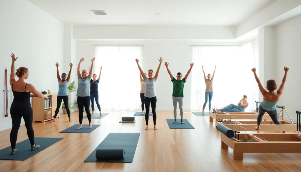 静かなスタジオ環境で、さまざまなエクササイズを組み合わせた魅力的なピラティスセッション。ピラティス おすすめ要素を取り入れています。