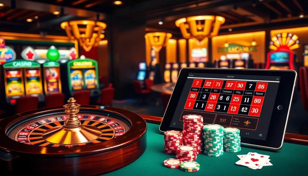 Gagner au meilleur casino en ligne avec des tables de jeu vibrantes et des roues de roulette excitantes.