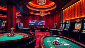 Experience thrilling gameplay at SHBET casino with dynamic tables and vibrant visuals.