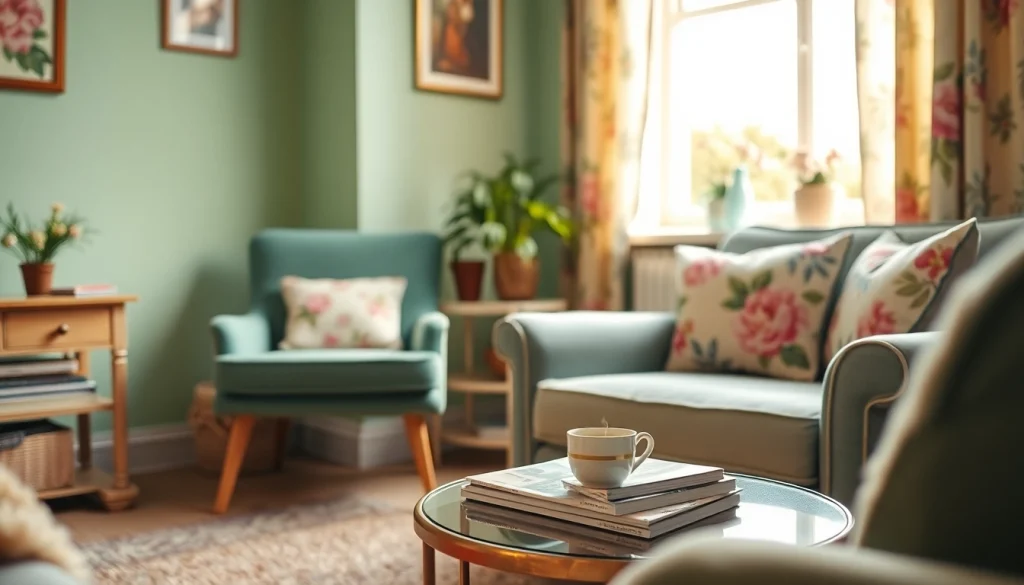 Captivating living room scene representing a warm UK Lifestyle Blog atmosphere.